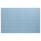 Tissu à motif en carrelage d'atomes rouges (Fat Quarter)