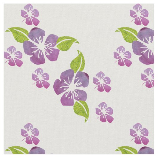 Tissu à motif floral (Fermer)