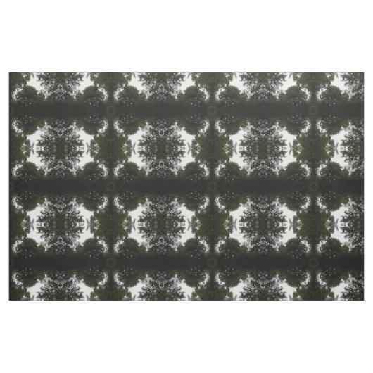 Tissu à motif forestier déplaisant (Fat Quarter)