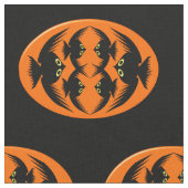 Tissu à motif Halloween Crows (Fermer)