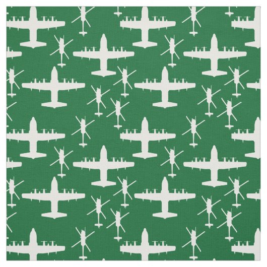 Tissu à motifs blanc HH-60 et HC-130 (Échantillon)