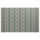 Tissu à motifs floraux d'Iris pourpre (Yard)