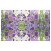 Tissu à motifs Iris pourpre (Fat Quarter)