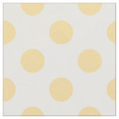Tissu à petits pois jaunes (Fermer)