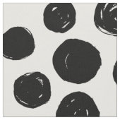 tissu à points noirs et blancs (Fermer)