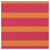 Tissu à rayures horizontales rouge et orange (Fermer)