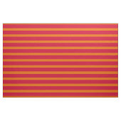 Tissu à rayures horizontales rouge et orange (Fat Quarter)