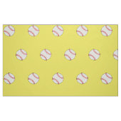 Tissu à thème de baseball - HAMbyWhiteGlove (Fat Quarter)