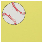 Tissu à thème de baseball - HAMbyWhiteGlove (Détail)