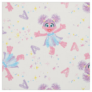 Tissu Abby Cadabby Sparkle Motif
