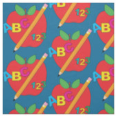 Tissu abc 123 (Échantillon)