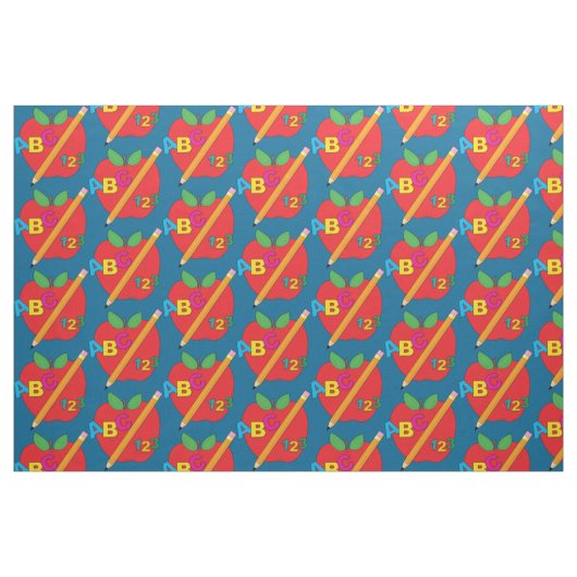Tissu abc 123 (Fat Quarter)