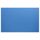 Tissu ABC Fun Learning Motif sur Blue (Yard)