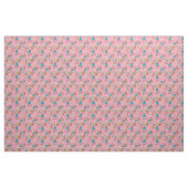 Tissu ABC Fun Learning Motif sur rose (Yard)