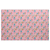 Tissu ABC Fun Learning Motif sur rose (Fat Quarter)