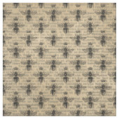 Tissu Abeille de la reine vintage (Échantillon)