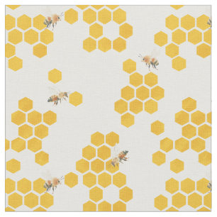 Tissu Abeille en nid d'abeilles
