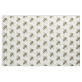 Tissu Abeille vintage de miel (Fat Quarter)