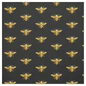 Tissu abeilles à parties scintillant simulées (Échantillon)