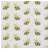 Tissu Abeilles avec Cœur (Échantillon)