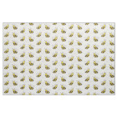 Tissu Abeilles avec Cœur (Fat Quarter)