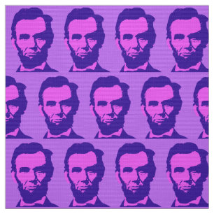 Tissu Abraham Lincoln dans le rose et le pourpre