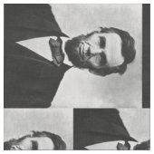 Tissu Abraham Lincoln Portrait (Fermer)