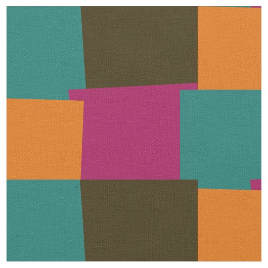 Tissu Abstract Retro Color Geometric Pattern #3 (Fermer)