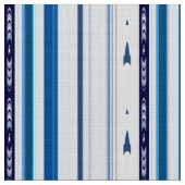 Tissu Abstract Symphony in Blue 5 (Vertical Lines) (Fermer)