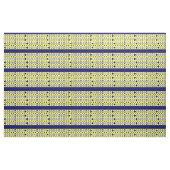 Tissu abstraction jaune et bleu (Fat Quarter)