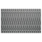 Tissu Abstrait 140823 - Blanc sur noir (Yard)