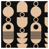 Tissu Abstrait 140823 - Sable sur noir (Fermer)