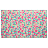 Tissu Abstrait 160417 - Couleurs sur blanc (Yard)