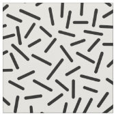 Tissu Abstrait 300117 - Noir sur blanc (Fermer)