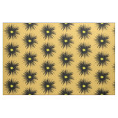 Tissu Abstrait à fleurs noires (Fat Quarter)