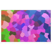 Tissu Abstrait Cristallin Coloré (Fat Quarter)