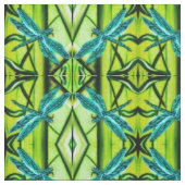 Tissu Abstrait de libellules (Échantillon)