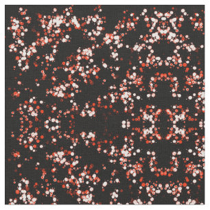 Tissu abstrait de point de polka