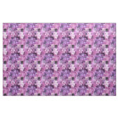 Tissu abstrait de pourpre (Fat Quarter)