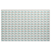 Tissu Abstrait et triangles moderne du milieu du s (Yard)