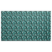Tissu Abstrait géométrique 030919 - Vert bleu (Yard)