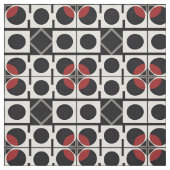 Tissu Abstrait Géométrique Moderne (Échantillon)