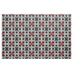Tissu Abstrait Géométrique Moderne
