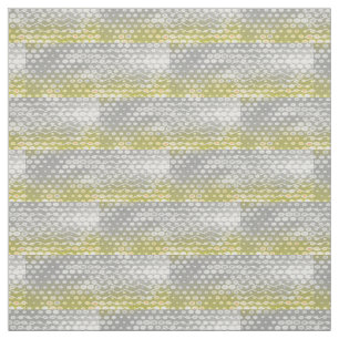 Tissu Abstrait Gray Jaune Gray Chevron Moderne