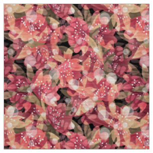 Tissu Abstrait joli joli rose fleurs design floral