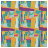 Tissu Abstrait moderne du milieu du siècle (Échantillon)