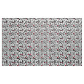 Tissu Abstrait noir blanc (Yard)