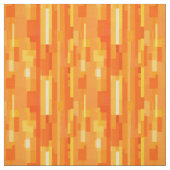 Tissu Abstrait orange et jaune (Échantillon)