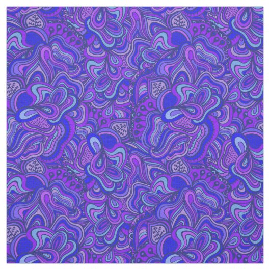 Tissu Abstrait pourpre tournoyé (Échantillon)