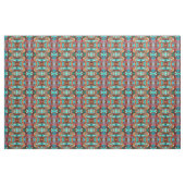 Tissu Abstrait Sarcelle (Yard)